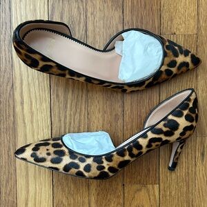 J. Crew Leopard Print Women's Heels
